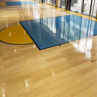 上海宝山篮球馆翻新