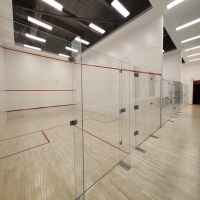 江西湖口文体中心批荡式壁球馆